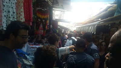 פאניקה בתל אביב. חשבו שזה מחבל