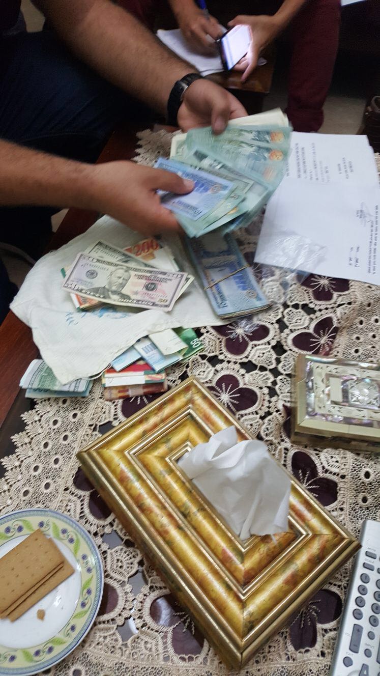 130 אלף ש"ח מכספי טרור הוחרמו הלילה