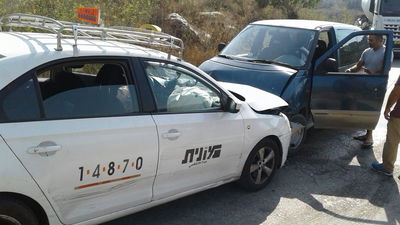 זירת התאונה