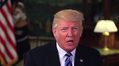 טראמפ: "גם השמאל הקיצוני נהג באלימות"