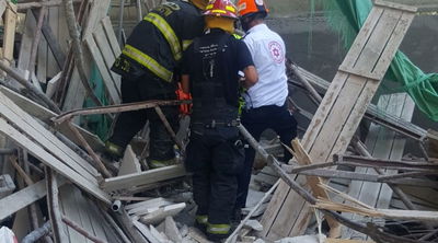 הרוג ושני פצועים בקריסת פיגומים בנהריה