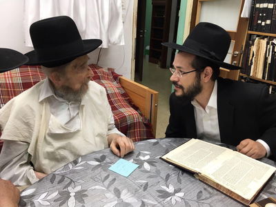 הרב וייסבורד אצל הגראי"ל