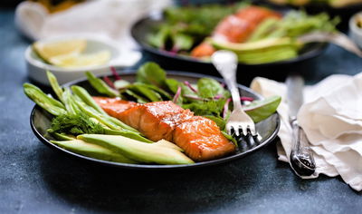 סלמון מקורמל לארוחת אמצע השבוע