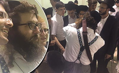 ר' שמואל גריינמן סחף את בני הישיבות • צפו