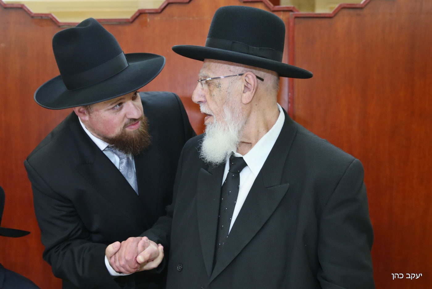 תיעוד: שמחת בר המצווה לנין מרן הגר"ע יוסף