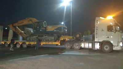 שוב משאית מנוף פגעה בגשר ביישוב אפרת