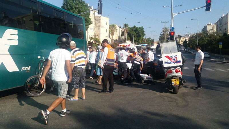 זירת התאונה