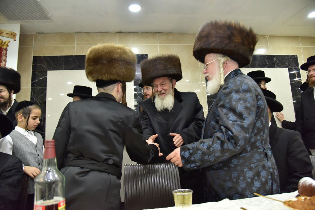 בר מצווה לנכד האדמו"רים משאץ ויז'ניץ וליטשיק
