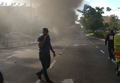 זירת הפיצוץ