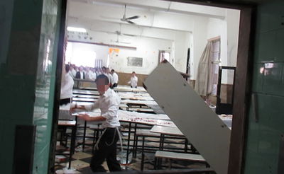 חדר אוכל באחת הישיבות