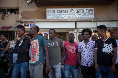 מסתננים בעת ביקורו של נתניהו ביום חמישי