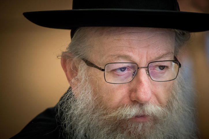 שר הבריאות. מיהר להכחיש