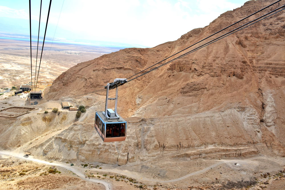 הרכבל במצדה