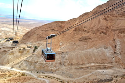 הרכבל במצדה