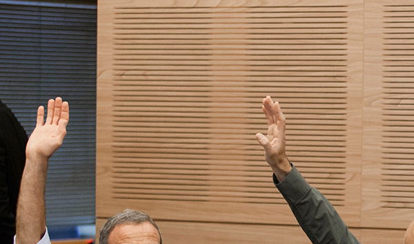 הצבעה בועדת הכספים