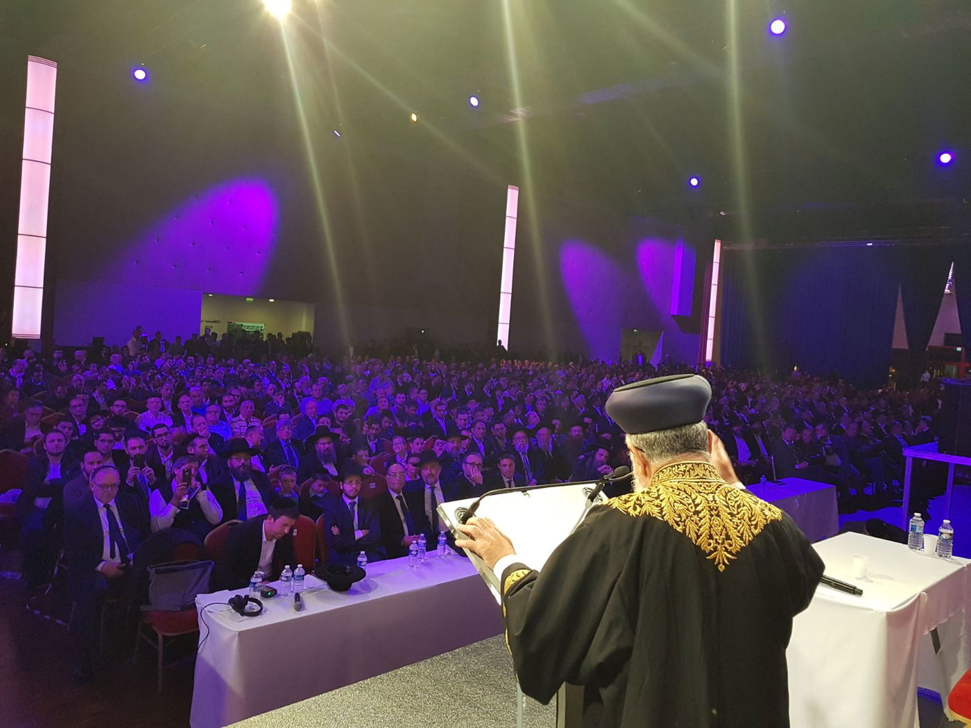 הראשון לציון הגר"י יוסף במסע חיזוק בצרפת