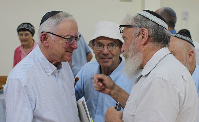 פרופ' כשר באירוע לציון 90 שנה למגדל עדר