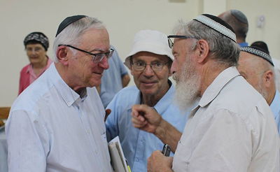 פרופ' כשר באירוע לציון 90 שנה למגדל עדר