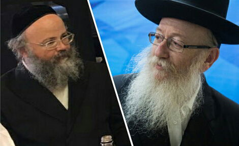 השר יעקב ליצמן ויוחנן וייצמן