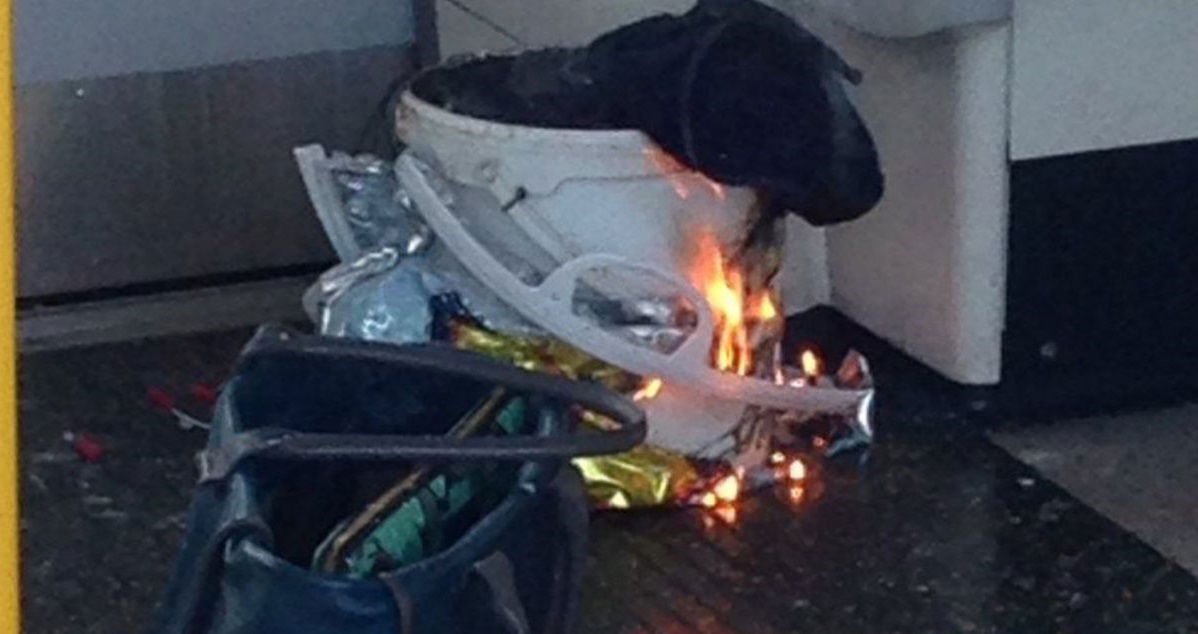 הדלי בו הוסתר המטען