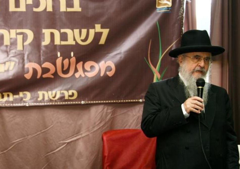 מייסד יד לאחים הרב שלום דב ליפשיץ זצ"ל, שהשבוע חל יום פטירתו, בשבת לניצולות הארגון