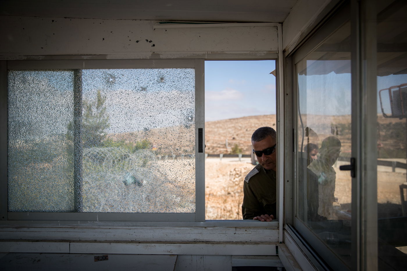 שלושה נרצחים בהר אדר • זירת הפיגוע בתמונות