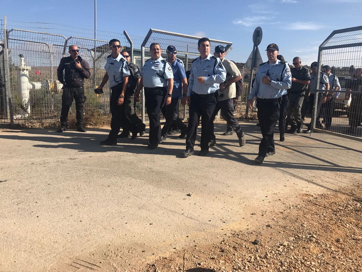 המפכ"ל וממ"ז ירושלים בזירת הפיגוע