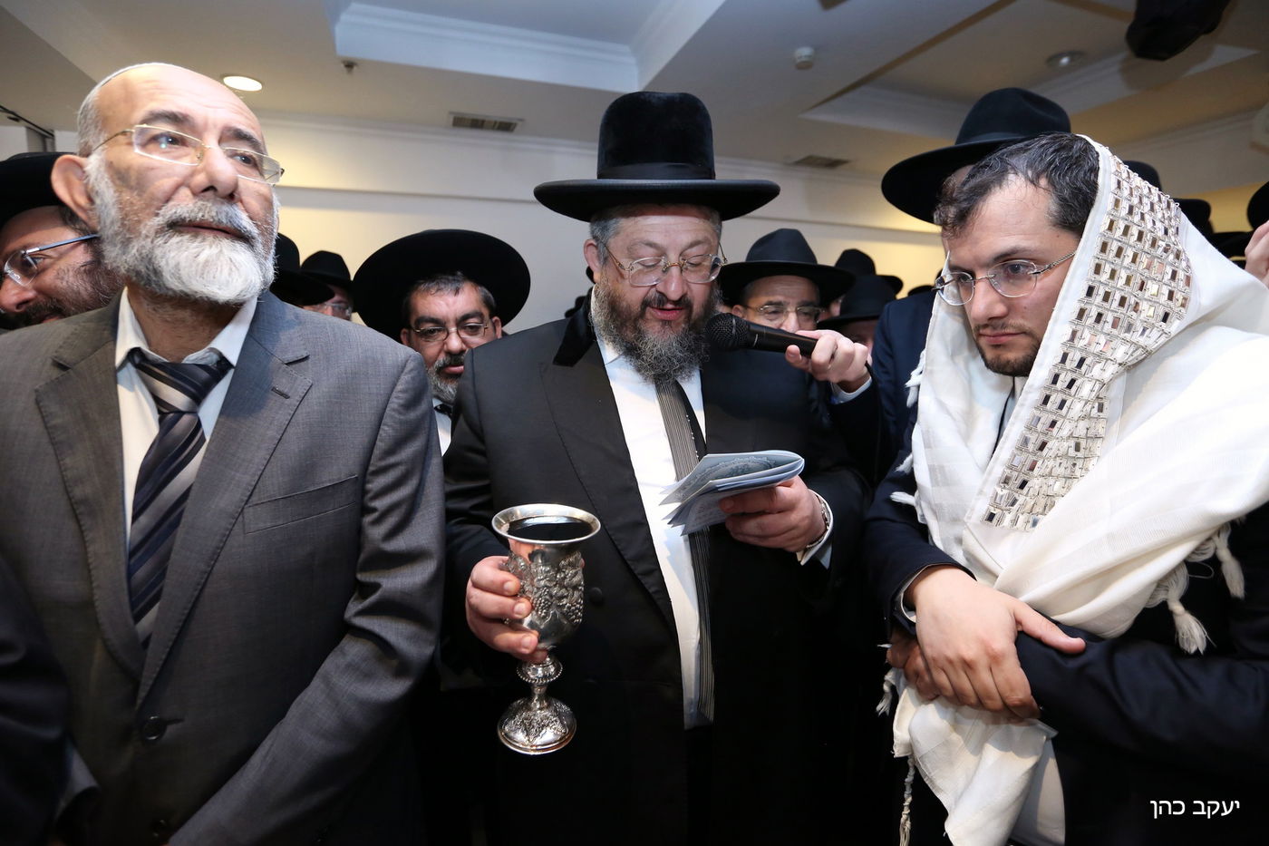 תיעוד: שמחת הברית לנכד הראשון לציון