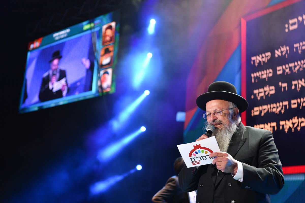 אלפי בני נוער סיימו את הרמב"ם • תיעוד