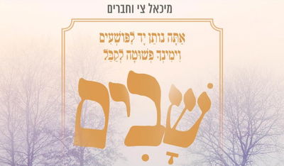 מיכאל צי בסינגל לקראת יו"כ -  'לקבל שבים'