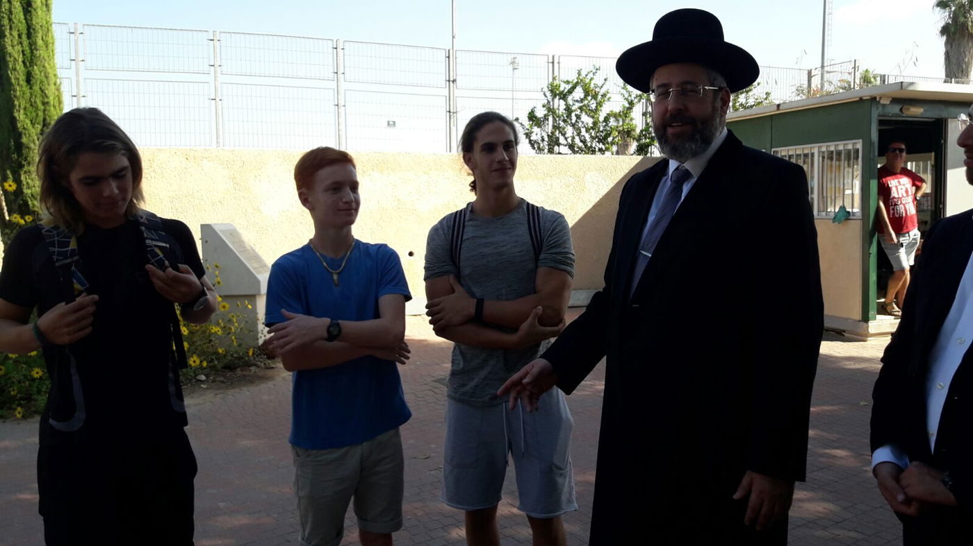 הגר"ד לאו סיים מסע חיזוק בכל רחבי הארץ