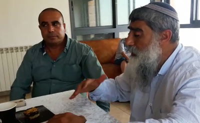 צפו: פגישת השכנים היהודים והערבים מג'אבל מוכבר