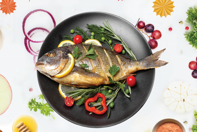 מנות דגים טריות. קקאו רמת החייל.