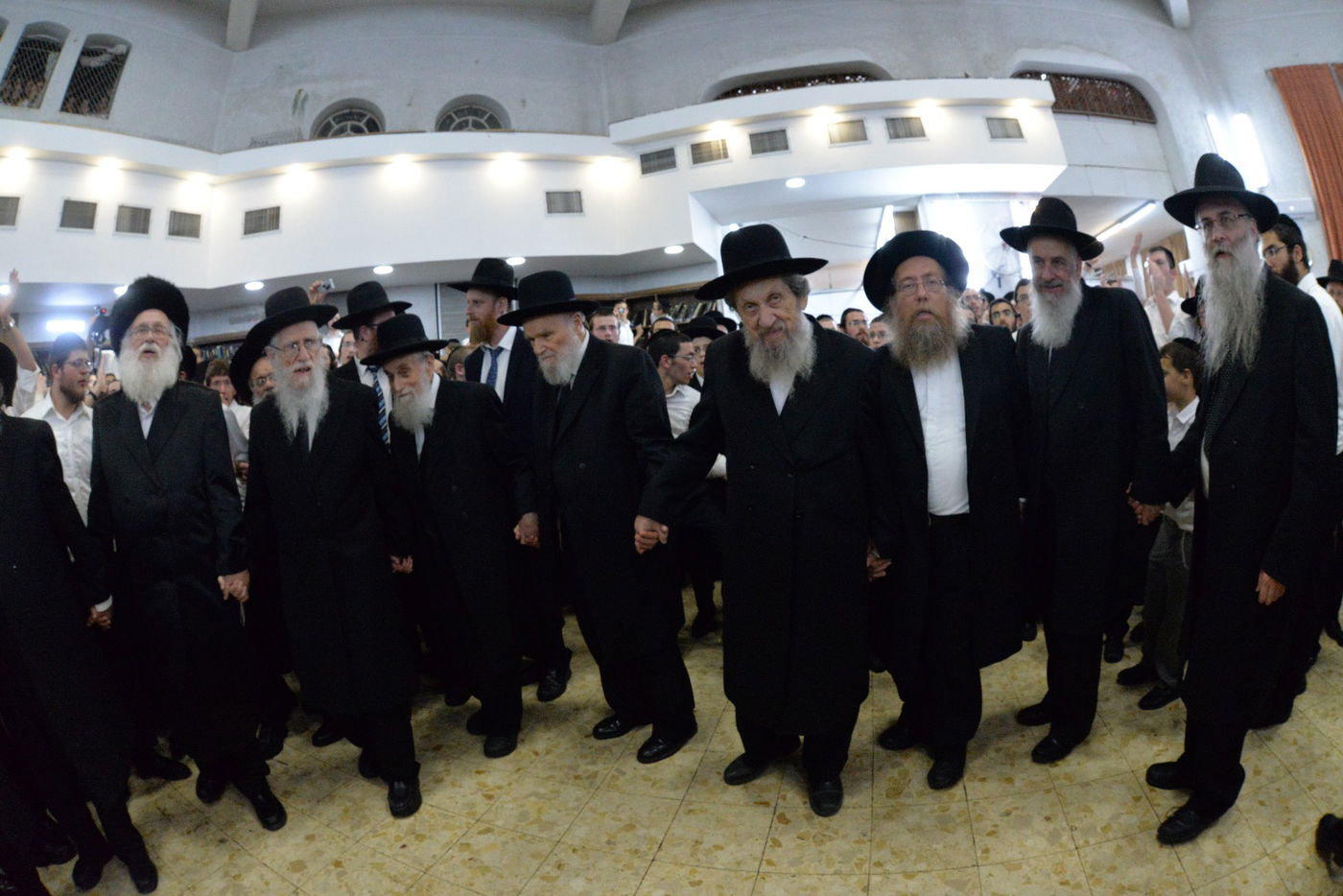 שמחת בית השואבה בישיבת סלבודקא • גלריה