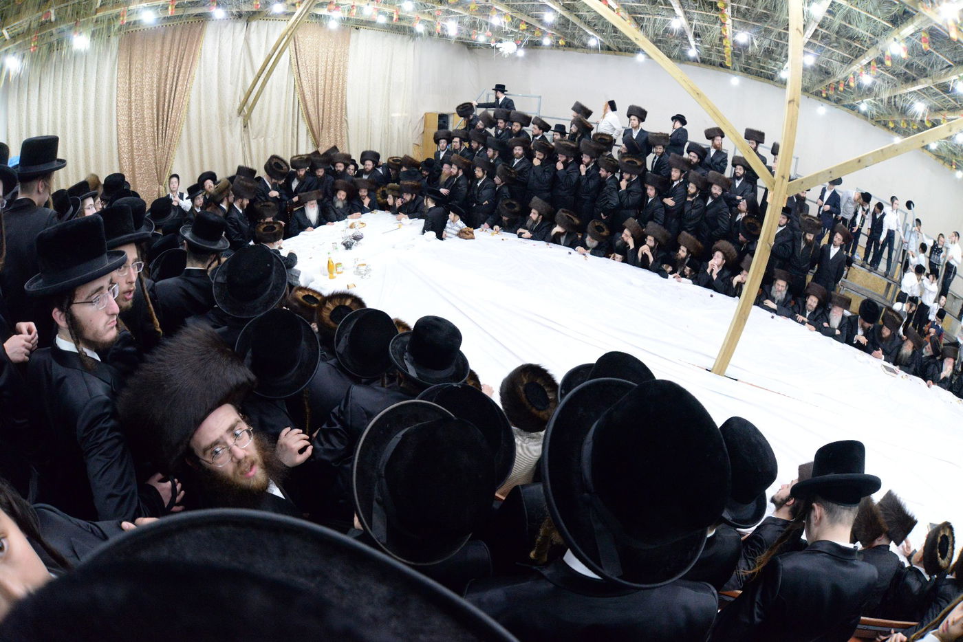 טיש אושפיזין דיוסף במכנובקא בעלזא • צפו