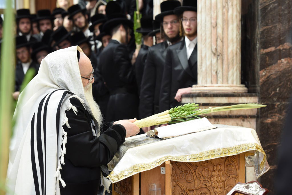 תיעוד מקיף: חג הסוכות בחצר הקודש צאנז