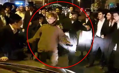בושה בירושלים: מפגינים תקפו חיילת ביריקות ובעיטות • צפו