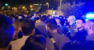 קבר שמעון הצדיק: אם ובתה נעצרו ושוחררו. צפו