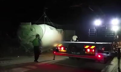 מערבל בטון וקטנוע גנובים אותרו בג'נין. צפו