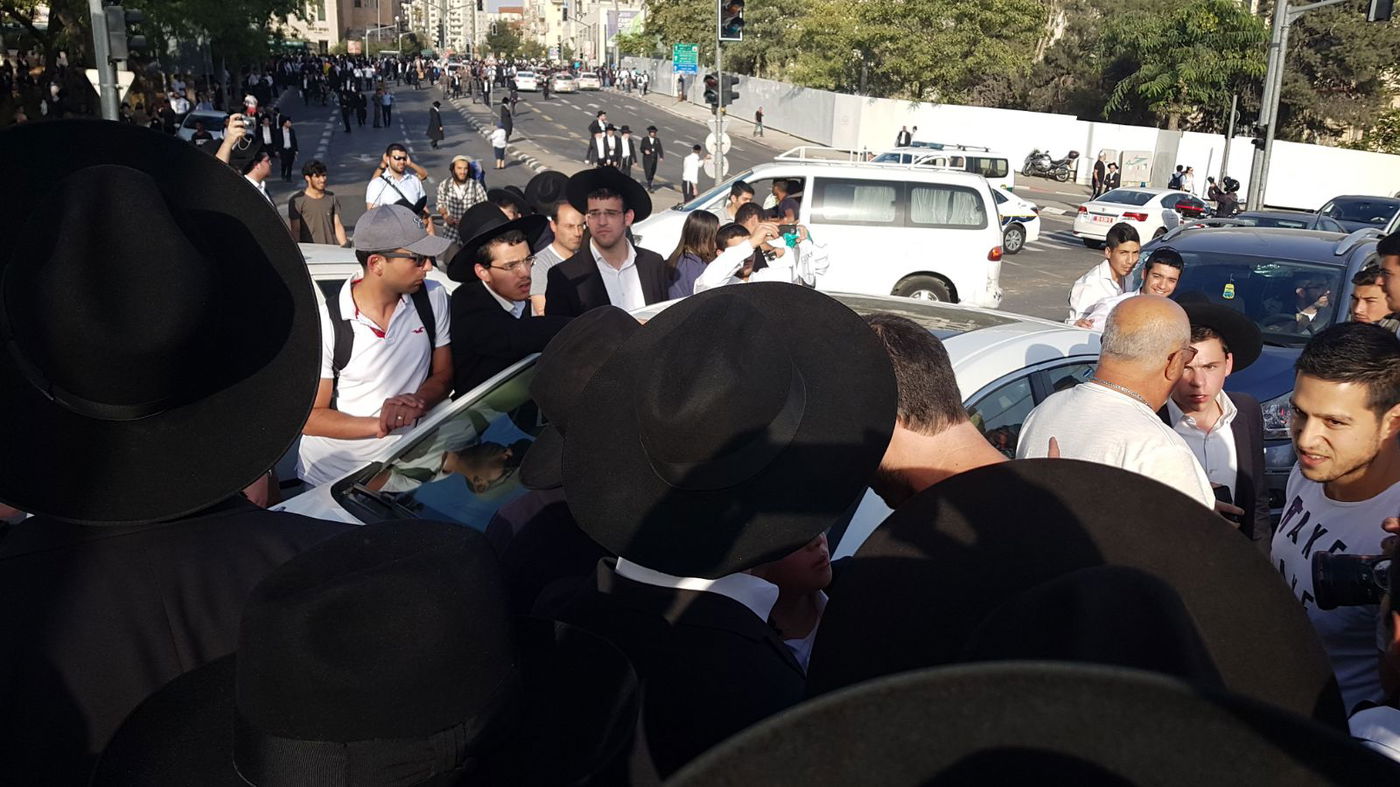 החסימה בצומת בנייני האומה