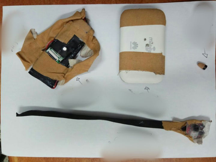 הציוד שנתפס