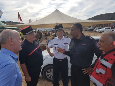 נציב כב"ה דדי שמחי עם הגנרל הצרפתי