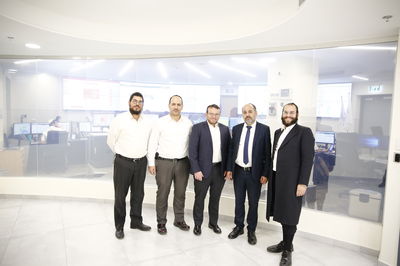 ח"כ מרגי בסיור באיחוד הצלה.