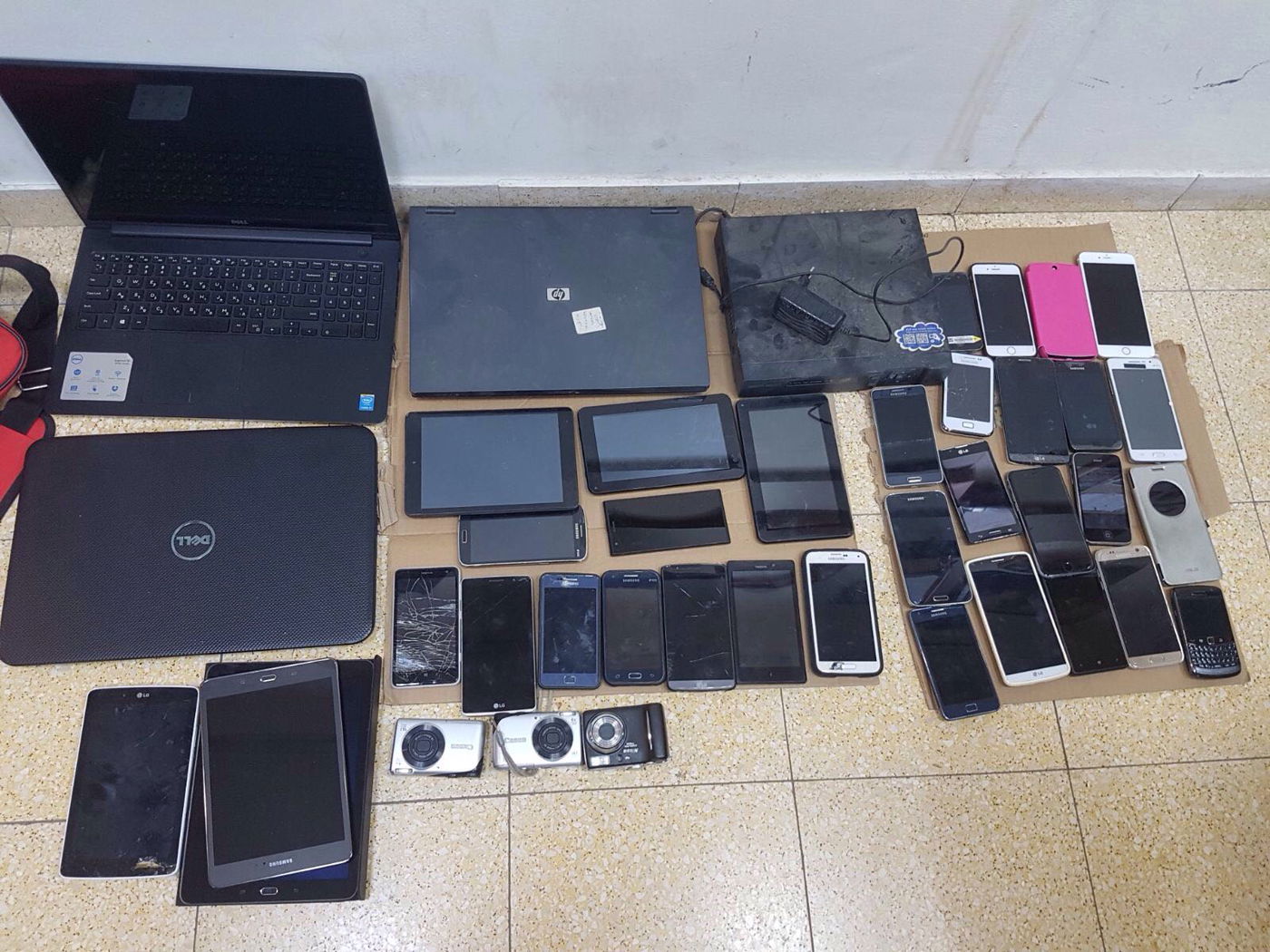 חלק מהשלל שנתפס