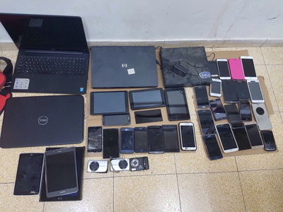 חלק מהשלל שנתפס