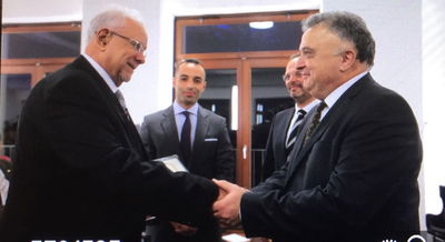 הענקת האות בידי שגריר ישראל בגרמניה