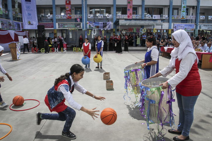 בית ספר בעזה. אילוסטרציה