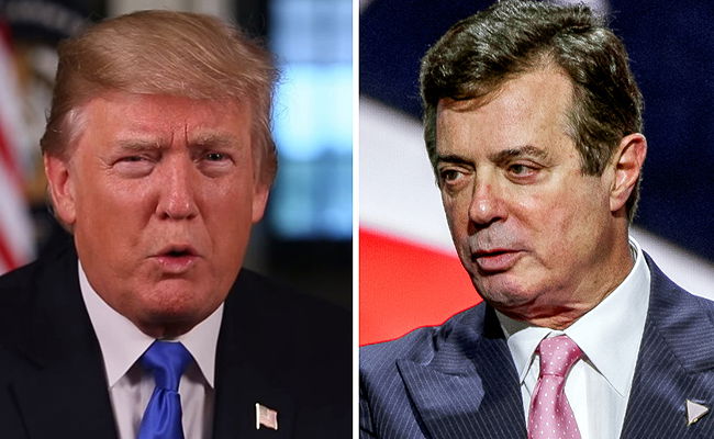 פול מנפורט וטראמפ