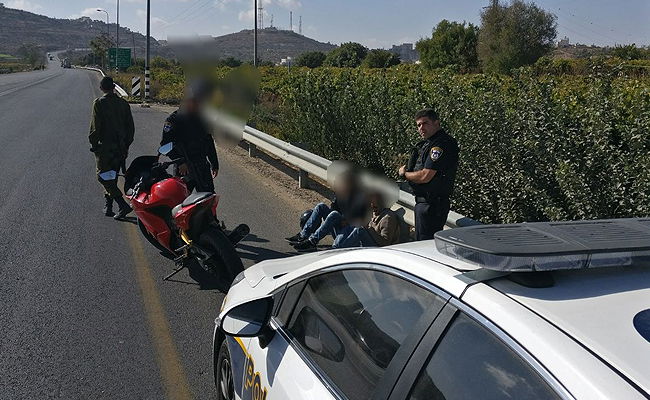 תפיסת האופנוע