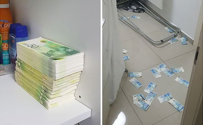 אלפי שטרות נתפסו במעבדה לזיוף כסף • צפו